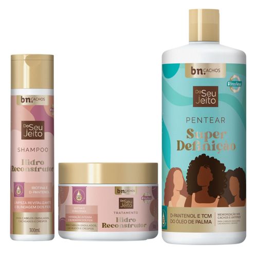 Kit Do Seu Jeito Definição | bn.Cachos Kit Do Seu Jeito Definição | bn.Cachos